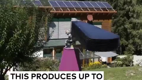 The SmartFlower is a smart “sunflower” that produces solar energy