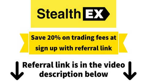 StealthEX Crypto Exchange Referral Invite Code - Free Sign Up Bonuses