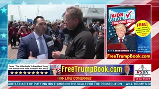 WATCH: Trump Rally Speaker Mike Crispi Interviews on RSBN in Wildwood, NJ - 5/11/24