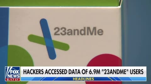 Hackers access data of 6.9M 23andMe users