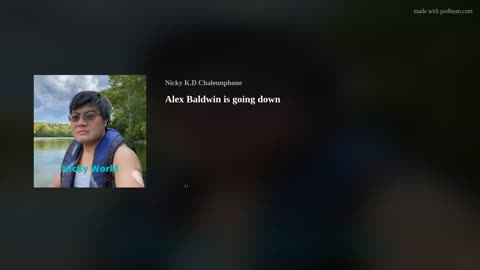 Alex Baldwin is going down