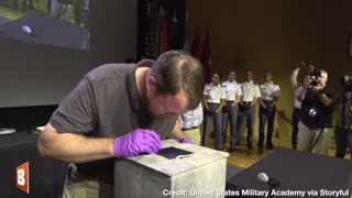 Experts Open Almost 200 Year-Old West Point Time Capsule
