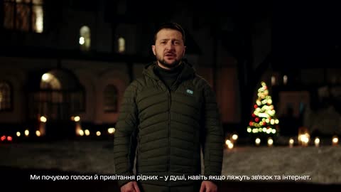 Defiant Zelenskiy gives rallying Christmas message