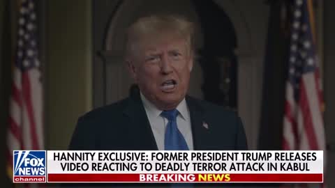 Trump’s remarks on the killing of 13 US Marines in Kabul