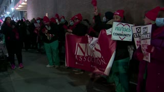 More than 7,000 nurses go on strike in New York City