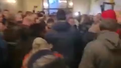 Ukrainian Nationalists stormed the temple of the canonical Church in Ivano-Frankivsk