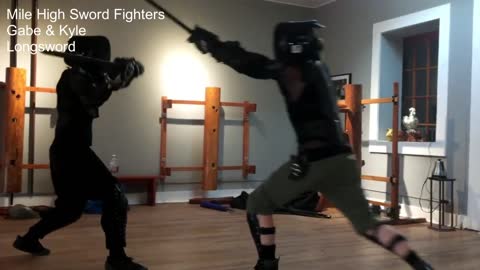 Synthetic Longsword Sparring - 3