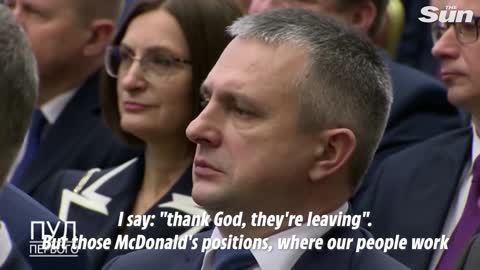 Lukashenko rants about McDonald's leaving Belarus, 'Who wants to eat it?'