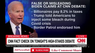 Biden 1st. Debate Lies