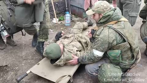 Ukraine War - Along the way, we stumbled upon a front-line first-aid post
