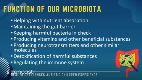 05 of 63 - Function of Our Microbiota - Health Challenges Autistic Children Experience