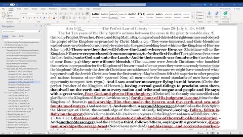 Rev. 13-14, THE 2ND COMING OF THE LORD IS AT HAND! PLEASE ACCEPT THESE WARNINGS FROM THE LORD GOD ALMIGHTY! OUR LIVES DEPEND ON IT EZEKIEL 3:18, 20!