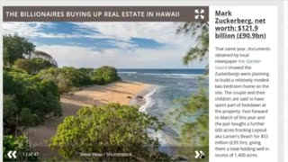 The Billionaires that bought Maui and whose property escaped damage