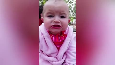 Funny baby moments 😅😁😂😂 try not to laugh