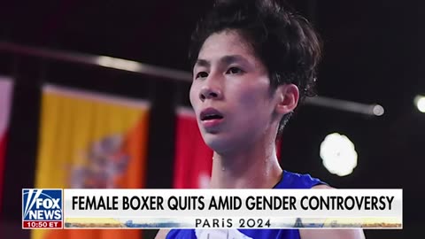 Female Olympic boxer quits amid gender controversy