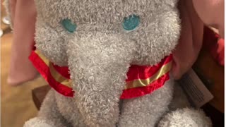Disney Parks Dumbo Weighted Emotional Support Plush Doll #shorts