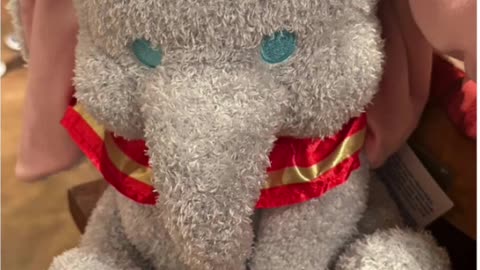 Disney Parks Dumbo Weighted Emotional Support Plush Doll #shorts