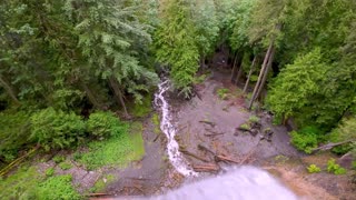 Experience the Majesty of Canada's Waterfalls from a New Perspective: Captured by Drone