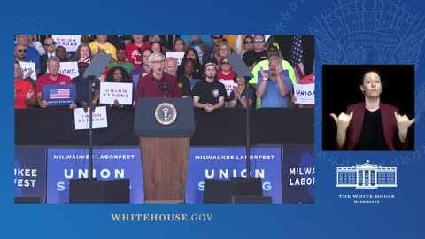 0165. President Biden Delivers Remarks Celebrating Labor Day and the Dignity of American Workers