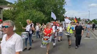 Peace rally in Hambach, Germany (August 13, 2023)
