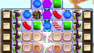 Candy crush: 1/2 level 6117 gameplay