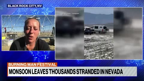 Burning Man attendee discusses festival disaster.