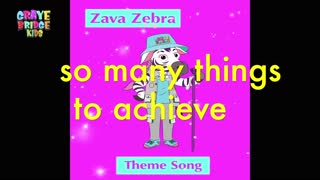 Zava Zebra (Theme Song) I Sing-Along I Graye Bridge Kids