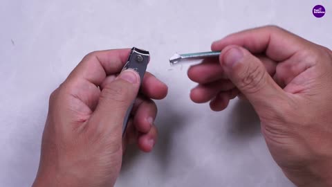 Few people know these secret ideas, Nail Clipper small round hole life Hacks