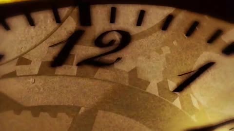 Old clock [Free Stock Video Footage Clips]