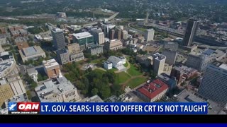 Lt. Gov. Elect Sears: I beg to differ CRT is not taught
