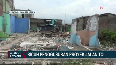 Ricuh Penggusuran 62 Rumah untuk Proyek Jalan Tol Cibitung-Cilincing (1)