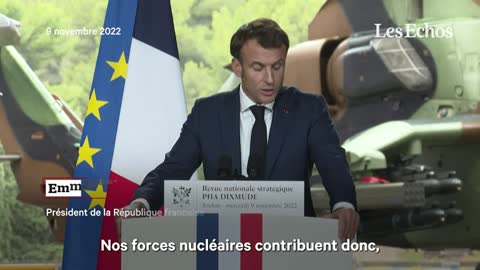 Emmanuel Macronveut préparer la France à des conflits de haute intensité.