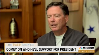 Former FBI Director James Comey on who he’s supporting for President in 2024