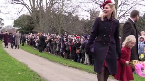 Royal Family and Meghan Markle attend Christmas Day service in Sandringham