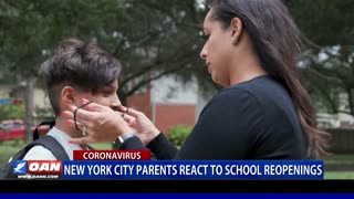 NYC parents react to school reopenings