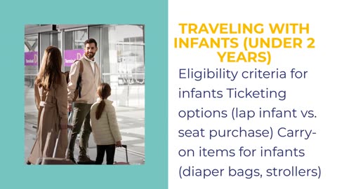Delta Airlines Children & Infant Policy