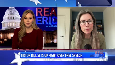 REAL AMERICA -- Stella Escobedo W/ Amy Peikoff, SCOTUS Free Speech Case & TikTok Ban, 3/19/24