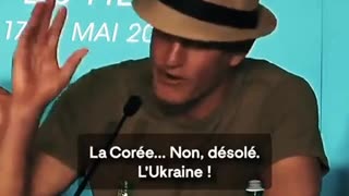 Woody Harrelson is asked about Russia-Ukraine