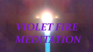 Violet Fire Meditation - Spiritual Cleansing - Shaking off Negative Vibes