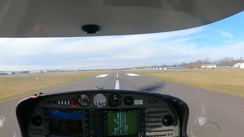 Diamond DA40 Landing Practice