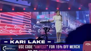 ‘We are going to trial!’: Kari Lake shares election lawsuit update at TPUSA’s AMFEST