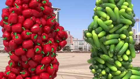 #Vegetables pair collision #special #effects#summercrit#special