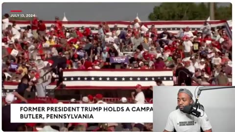 BLOODIED President Trump FIST PUMPS Before RUSHED OFF STAGE After Getting SHOT In The Head At Rally!