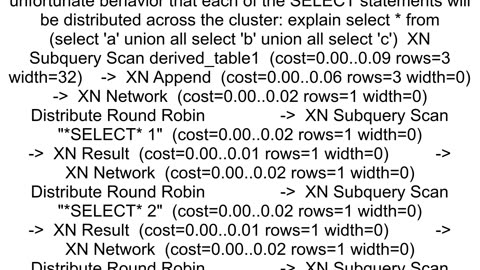 How to select list of VALUES in redshift