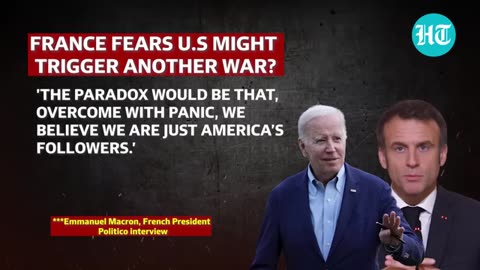 Don't become American followers': Macron's anti-US pitch; Admits to West's failure in Ukraine