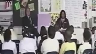 911 - George Bush in School As America is Attacked - Kite Plane Hit Steel Must