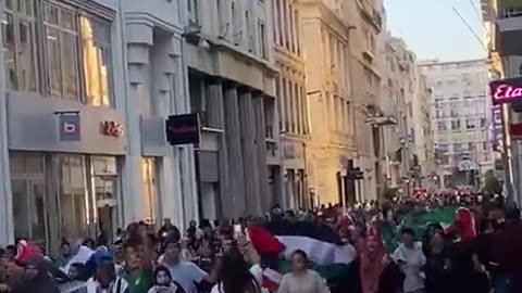 In a show of force, HAMAS Islamic supremacists marched in the streets of Marseille