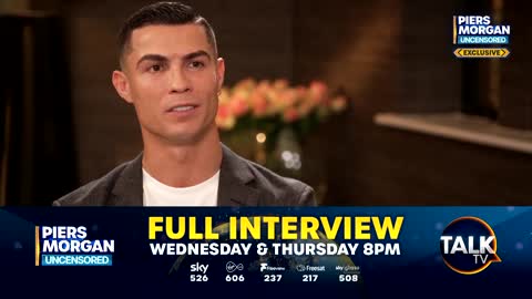 cristiano ronaldo inetrview