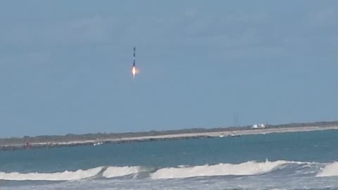 SpaceX 1st stage landing 3-9-2023 Cape Canaveral