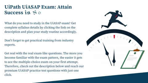 Master the UiPath UiASAP Exam with Ease! Are You Ready?